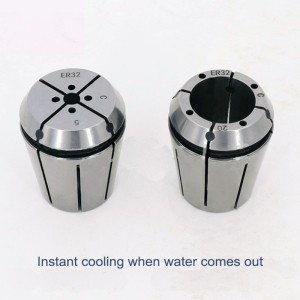 High quality sealed and internal cooling  collets ERS collets with cooling channels