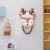 Import High quality sika deer resin wall hanging creative home decoration fawn living room entrance wall hanging from China