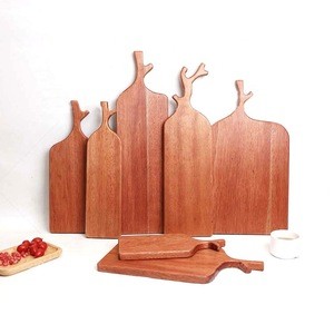 High Quality Solid Wooden Boards Wood Cutting/Serving Board for both Home Kitchen and Commercial Use