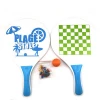 High quality sport game training for children different design available beach racket wood badminton racket set