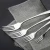 Import High quality stainless steel cutlery dinner spoon dinndr fork dinner knife tea spoon from China