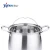 Import High quality stainless steel insulated stock pot with strainer from China