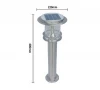 High Quality Steel Bright Solar LED Lawn Lamp Garden Light Turns On Automatically
