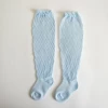 High Quality Summer cotton mesh mid long knee fancy baby socks