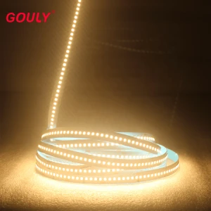 high quality warm white custom high cri  smd 2835  24v shenzhen outdoor ip68 led light stripe or strip light 10m