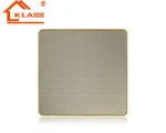 high quality wholesale 1 gang and 2 gang Wall switch socket blank plate face panel toggle light switch covers