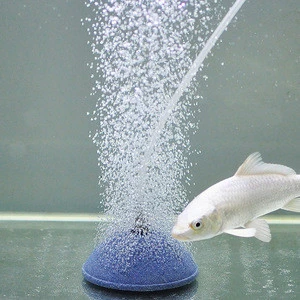 high sintering aquarium oxygen bubble aeration water filter stone