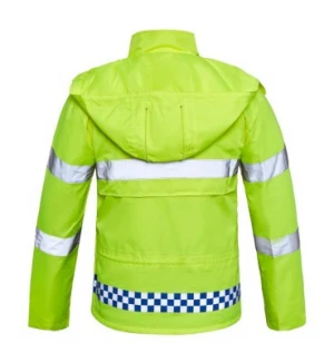 High Visibility waterproof winter safety reflective jacket