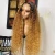 Import Highlight Wig Hidden Knots Natural Looking Colored Kinky Curly Human Hair Malaysian Lace Front wigs from China