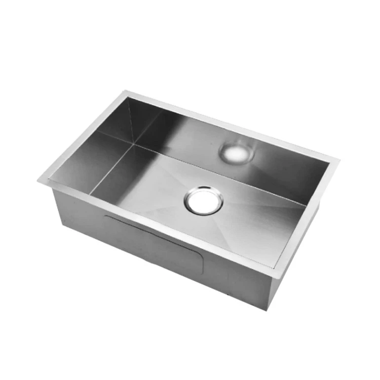 Hiqh quality T-304 32&#x27;&#x27;x19&#x27;&#x27; single bowl kitchen sinks 16 gauge undermount 10-inch deep stainless steel bathroom sinks/fregadero