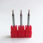 HNT 1.5mm 60hrc  Solid Carbide Face Milling Cutter Ball Nose End Mills 1.5mm