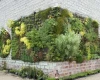 Home Made Decorative Green Fake Covering Leaf Eco-friendly Garden Cheap Hanging Landscape Artificial Plant Wall