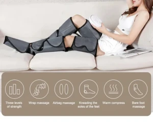 Home Use Foot Lymphedema Therapy Presoterapia Barato Lymphatic Drainage Boots Leg Pressotherapy Machine