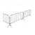 Import Hot-dipped galvanized crowd control barrier/traffic barrier/ metal barricade wholesale from China