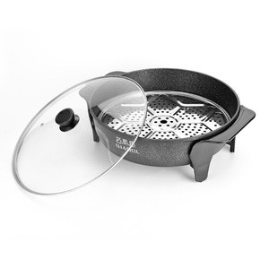 hot environmentally friendly aluminum die-casting non-stick electric skillet electric cooker