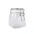 Import Hot sale 750ml 25oz 25ounce plastic empty clear clip top kilner seal lock jar with silicone from China