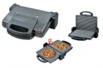 Hot Sale Automatic Stainless Steel bbq Grill/Professional non-stick electric griddle/sandwich press panini grill