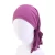 Import Hot Sale Bamboo Cotton Chemo Cap for Women Pleat Style Hair Cover Ladies Headwrap TJM-463 from China
