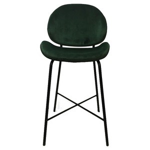 Hot sale bar Furniture  comfortable bar stool with cotton velvet seating