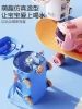 Hot sale Cute Car-Shaped Leak-Proof Water Bottle With Straw for Kids Portable for Outdoor Tours Drinking Bottle