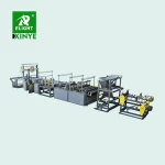 Hot sale drawstring plastic rolling garbage bag making machine