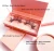 Import Hot Sale Full Strip Synthetic Lashes Transparent Band Short Korean 3d invisible band silk eyelashes from China