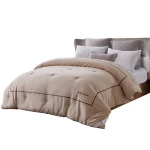 Hot Sale Home &Hotel Microfiber Polyester Duvet Full Size Duck down Cotton Comforter set