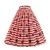 Import Hot Sale Low MOQ USA Flag Print Midi Skirt Womens from China
