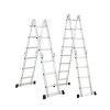 hot sale shrinked packed 16 ft aluminum portable home step ladder
