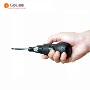 Hot sale single insulated screwdriver shut off electric screw driver short bit GoLee USB