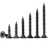 Hot Sales Black Phosphated Bugle Drywall Screw/Nails