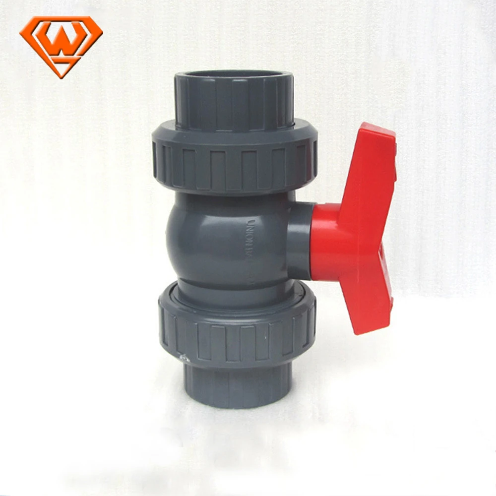 Hot sell china supplier plastic material PPR ball valve with/without steel core