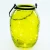 Import hot sell  hanging colored striped glass candle lamp hurricane lanterns from China
