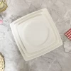 Hot-selling ceramic tableware , ceramic dinner plate four square ceramic plate household daily use