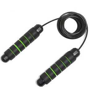 Hot Selling Fitness Workout Accessories Skipping Foot Tangle-Free Metal Speed Skipping Jump Rope