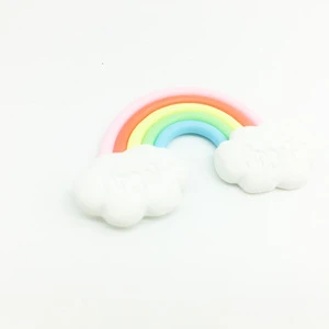 Hot Selling in 2018 Mixed Assorted Rainbow Shape Polymer Clay DIY Accessories