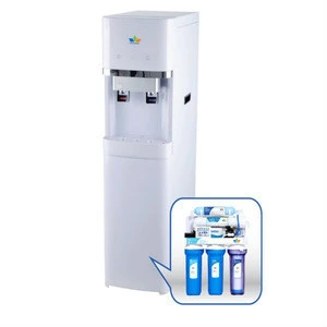 Hot/cold water dispenser with RO