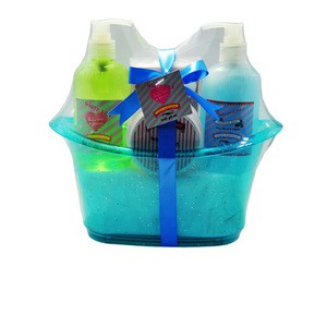Hotsale bath gift set with shower gel,body lotion and bubble bath