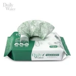 Household cleaning cloth for bathroom use