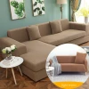 Household home  thickened knitted fleece fabric elastic stretch all-inclusive corner l shape set sofa covers couch cover