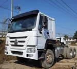 Howo Sinotruk Trailer Head 371hp 375hp Manual Transmission Price 6X4 Seconed Used Tractor Truck