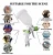 Import HVLP Paint Air Spray Gun Kit Gravity Feed Car Primer 1.4MM~2.0MM Nozzle New from China