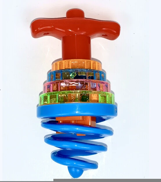 HY687 High quality spinning Top wholesale toys with light and music for kids