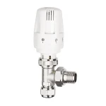hydraulic flow control HVAC Systems & Parts wireless heating thermostat brass angle Aluminum plastic pipe  smart radiator valve