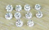 I1 Clarity J Color 1.4mm Real Natural Loose Diamonds Round Brilliant Cut for Setting
