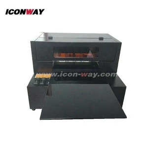 ICONWAY2018 Hot sale a3 size t-shirt dtg printer with one dx7 print head