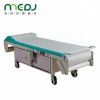 imitation leather hospital exam table durable medical examination bed mobile examination table