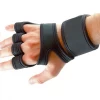 Indoor weightlifting Anti skid hand guard Sport Gloves with Wristband