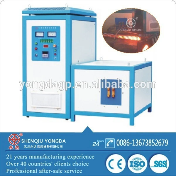 Induction heating machine forging part