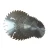 Industrial thin-kerf multi-rip circular saw blades with rakers